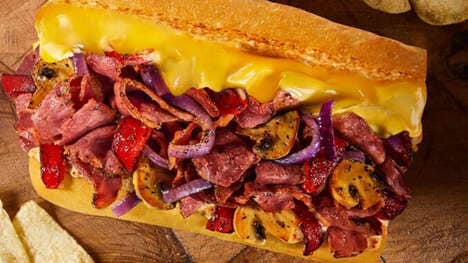 Pastrami Cheese Steak Sandwiches