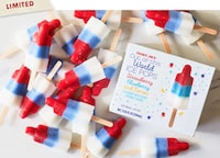 Layered Fruit Juice Popsicles
