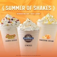 Nutty Cookie Dough Milkshakes