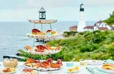 Lighthouse-Inspired Seafood Towers