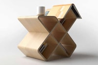 Asymmetrical Storage Side Tables Image 1
