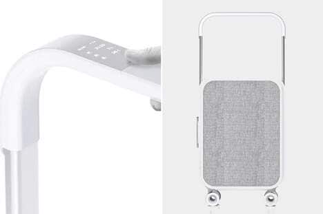 Tech-Equipped Suitcase Designs