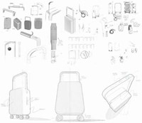 Tech-Equipped Suitcase Designs Image 5