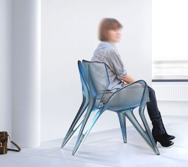 Ergonomic Butterfly-Inspired Chairs