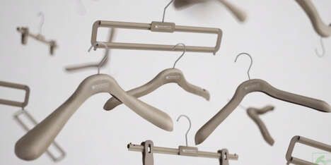 Recycled Hotel Clothing Hangers
