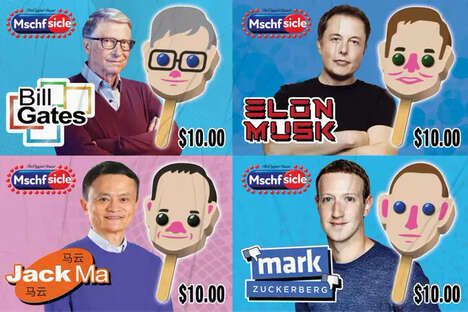 Billionaire-Shaped Ice Pops