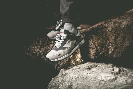 Textural Cancer-Fighting Sneakers