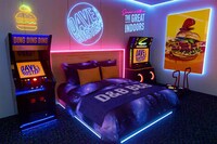 Overnight Arcade Accommodations