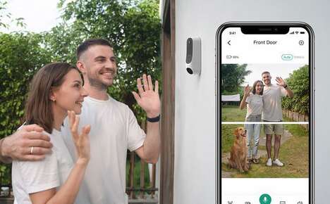 Dual-Lens Video Doorbells