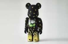 Transparent-Detailed Bear Figurines
