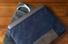 Leather-Accented Laptop Sleeves