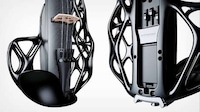 Skeletal 3D-Printed Violins Image 4
