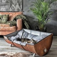 Oil Drum Dog Beds Image 4