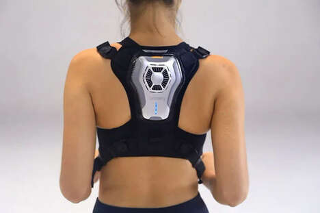 Body-Mounted Air Conditioner Vests