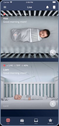 Split Screen Baby Monitors Image 1