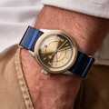 Hand-Cut Brass Timepieces - Oak & Oscar Celebrates Its Birthday with New 'Humboldt Seven Year' Watch (TrendHunter.com)