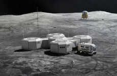 Inflatable Moon Habitats