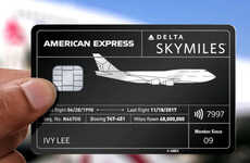 Recycled Aircraft Credit Cards