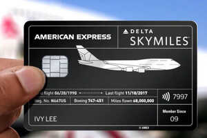 Recycled Aircraft Credit Cards