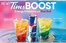 Energy Drink-Infused Refreshments