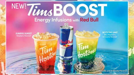 Energy Drink-Infused Refreshments