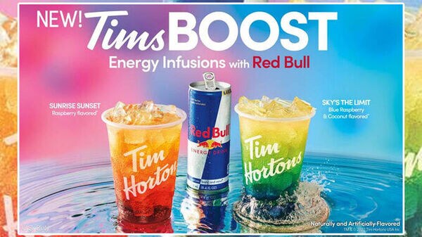 Energy Drink-Infused Refreshments