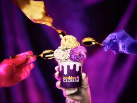 Specialty Cookie-Packed Ice Creams