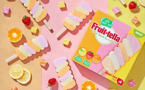 Candy-Inspired Ice Lollies