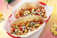 Colorful Carnitas Tacos Image 1