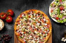 Herbaceous Greek-Style Pizzas