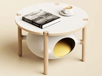 Cat Bed-Equipped Side Tables Image 2
