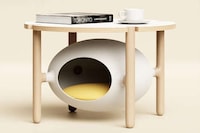 Cat Bed-Equipped Side Tables Image 4