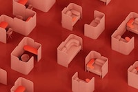 Modular Post-Pandemic Office Furniture Image 1