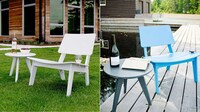 Drink-Holding Outdoor Lounge Chairs Image 7
