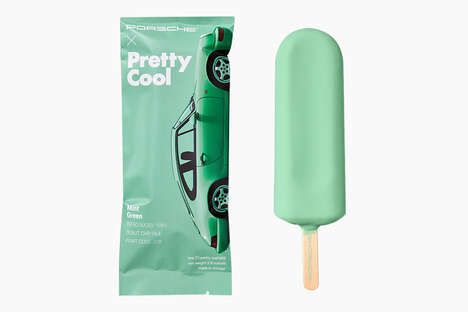 Car-Colored Ice Cream Treats