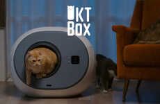 Refined App-Powered Litter Boxes