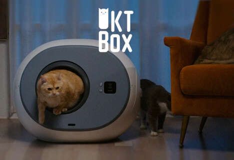 Refined App-Powered Litter Boxes