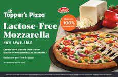 Lactose-Free Mozzarella Pizzas