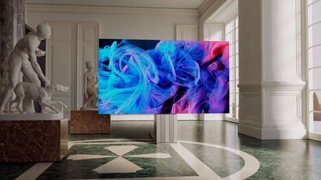 Sculptural Folding TVs