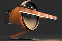 Industrially Designed Desktop Speakers Image 1
