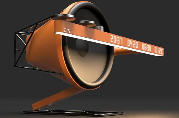 Industrially Designed Desktop Speakers