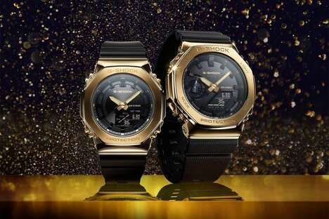 Shining Stainless Steel Timepieces