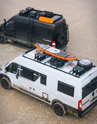 Low-Profile Highly-Configurable Van Racks