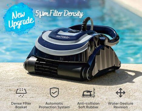 Amazing Robotic Pool Cleaner! WYBOT M1 Ultra Unboxing & Review, Cordless  Vacuum with Solar Charger 