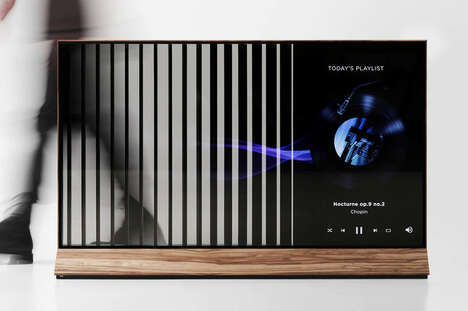 Rotating Shutter OLED TVs