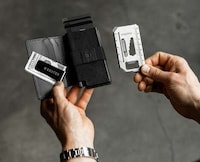 Metallic Multitool Wallet Cards Image 1