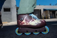 Elevated Multi-Color Roller Skates Image 5
