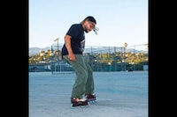 Elevated Multi-Color Roller Skates Image 7