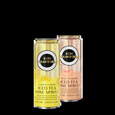 Iced Tea Wine Spritzers