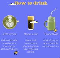 Turmeric-Enhanced Adaptogenic Matcha Drinks Image 5